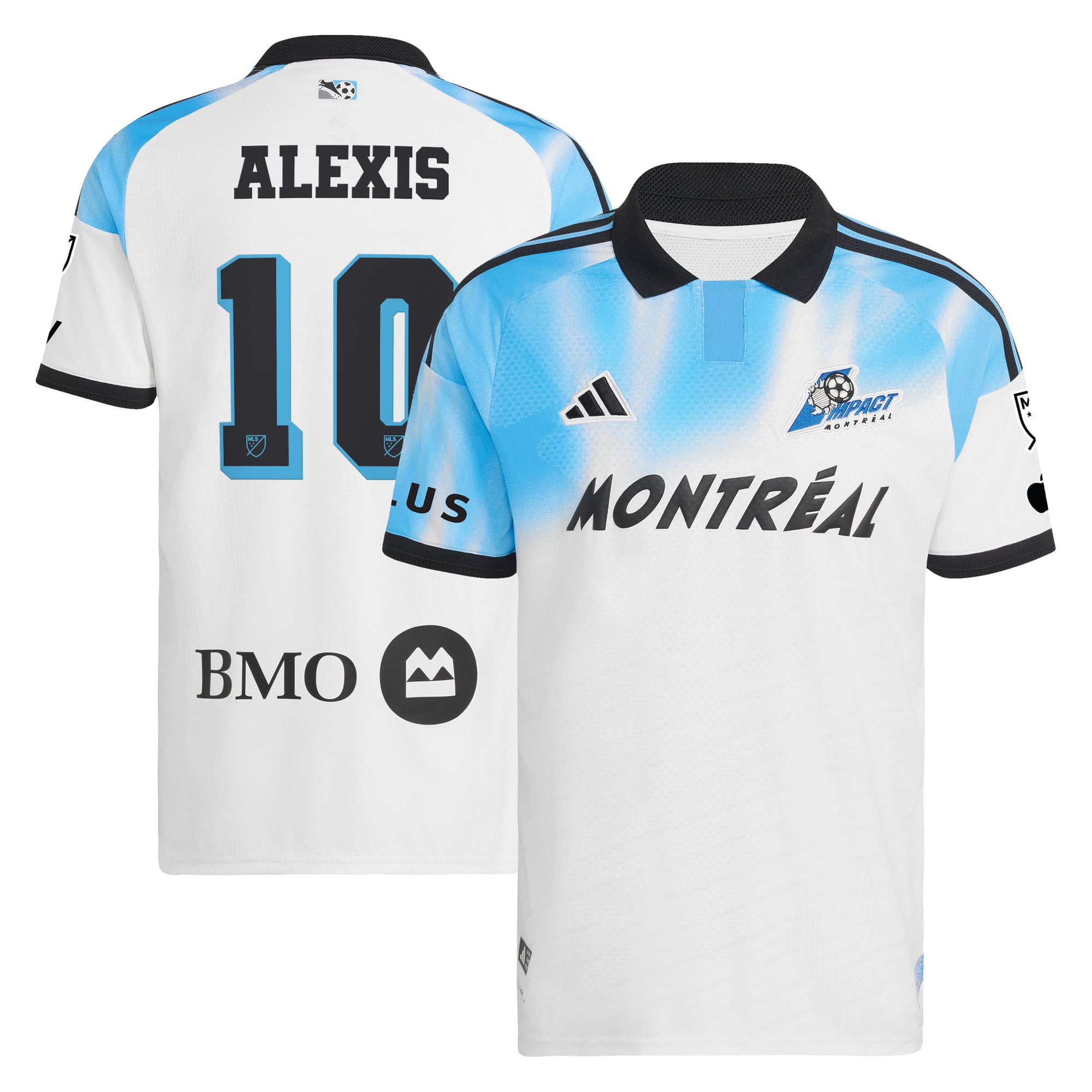 Men's adidas Alexis Sánchez White CF Montreal 2026 Archive On-Field Authentic Jersey