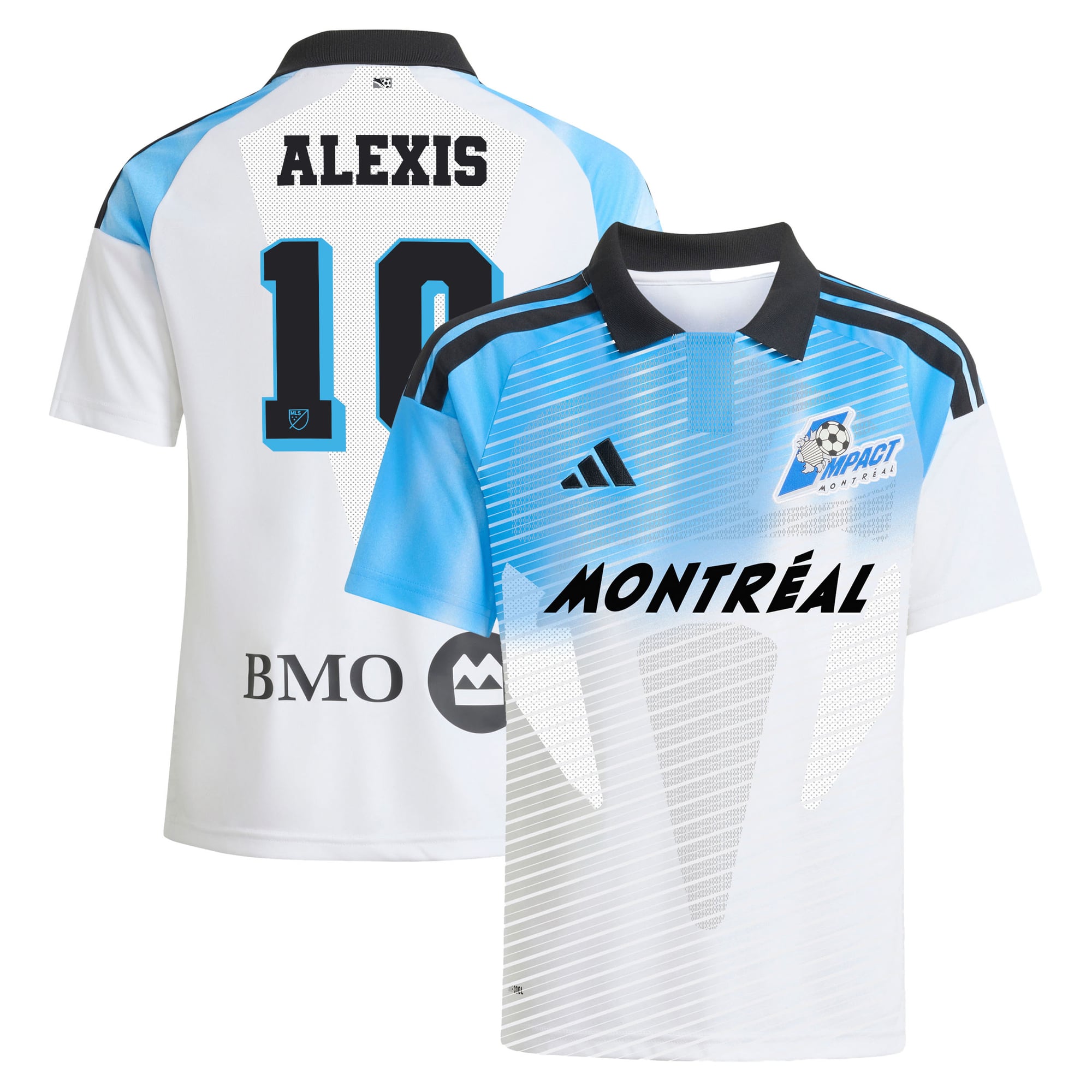 Youth adidas Alexis Sánchez White CF Montreal 2026 Archive Replica Jersey