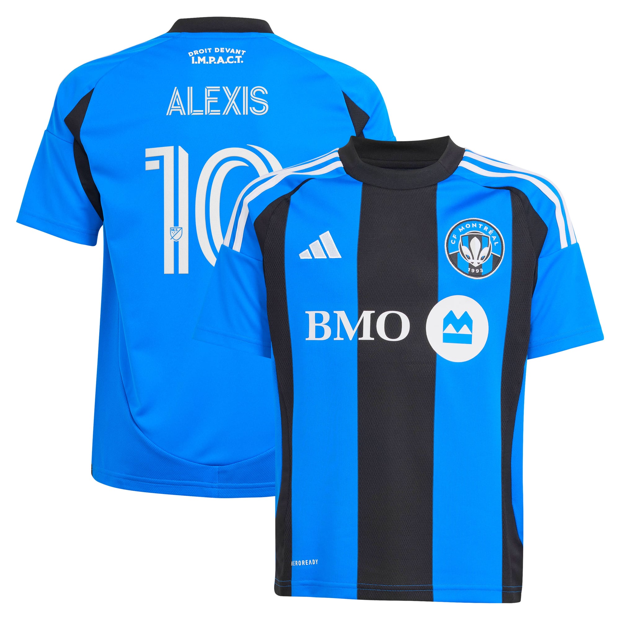 Youth adidas Alexis Sánchez Blue CF Montreal 2025 Montréal Original Replica Jersey