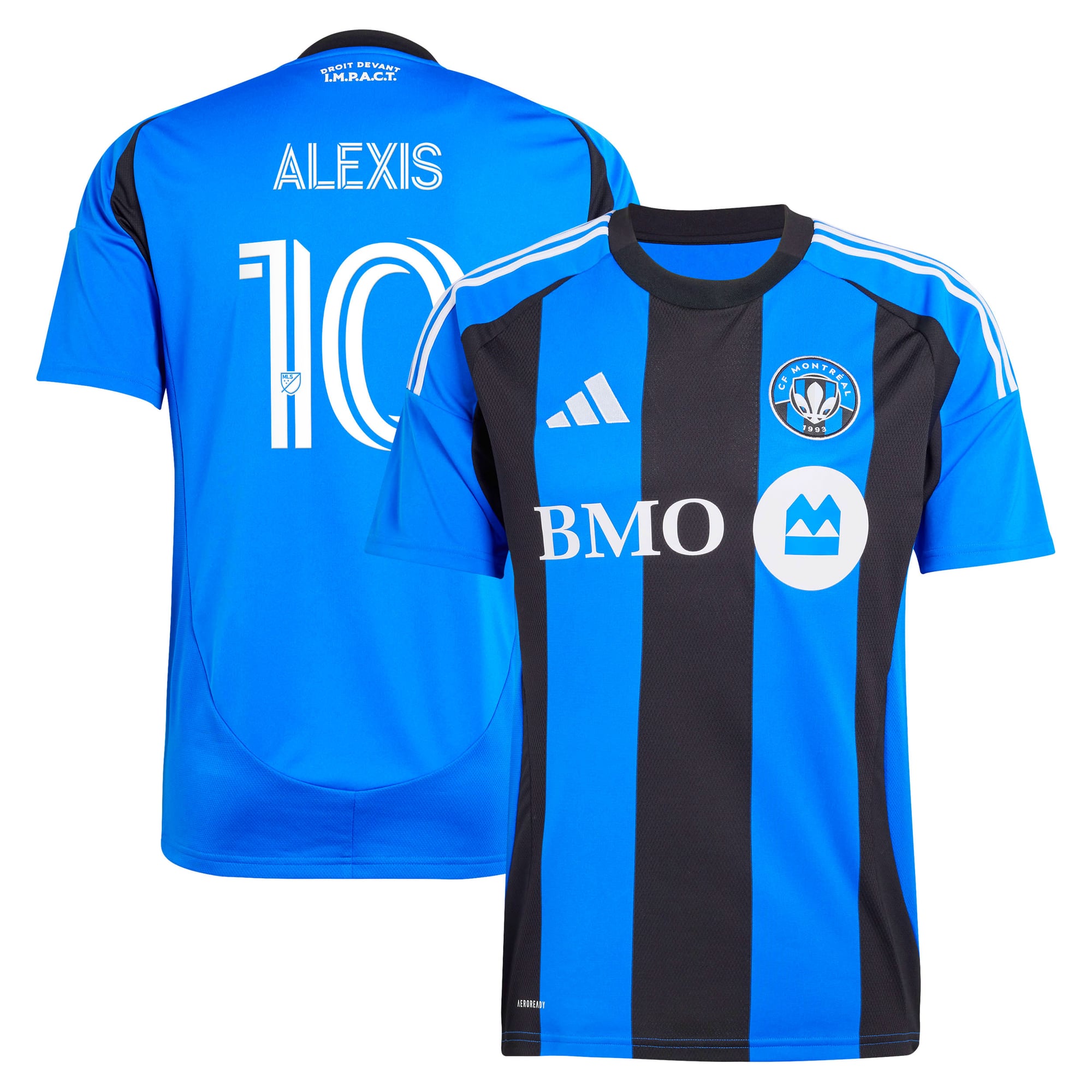 Men's adidas Alexis Sánchez Blue CF Montreal 2025 Montréal Original Replica Jersey