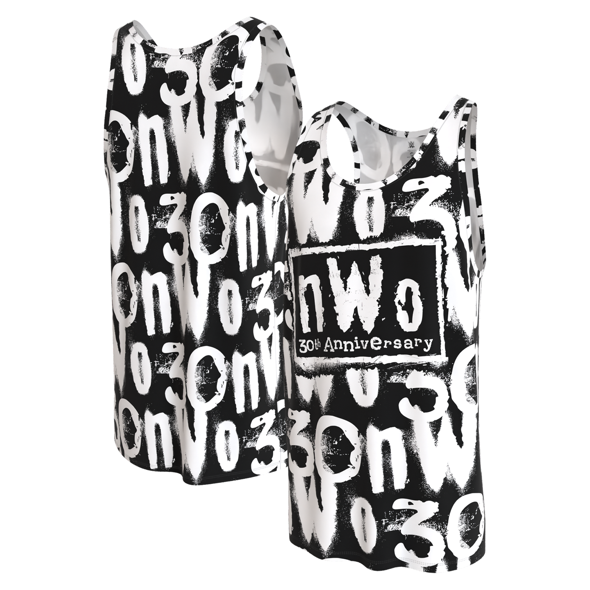 Men's ProSphere Black nWo 30th Anniversary Tank Top