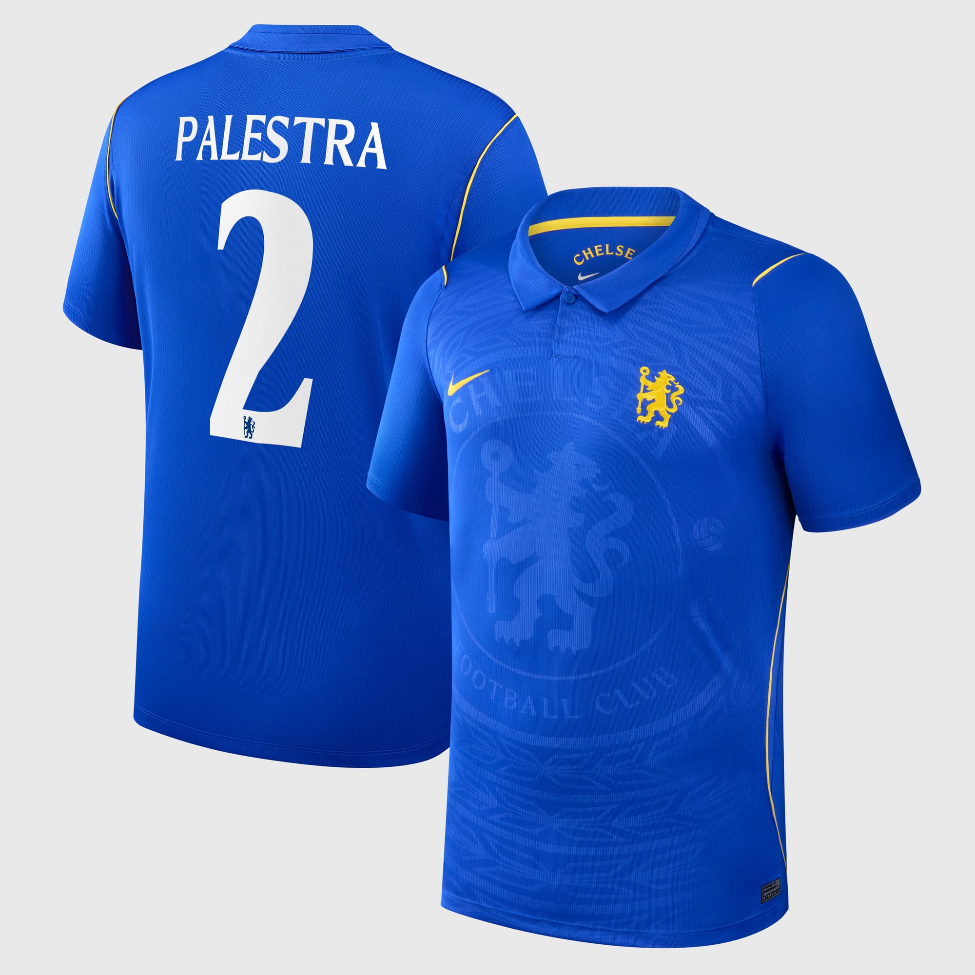 Maillot Nike Domicile Stadium Chelsea 26/27 avec flocage de la Coupe Palestra 2