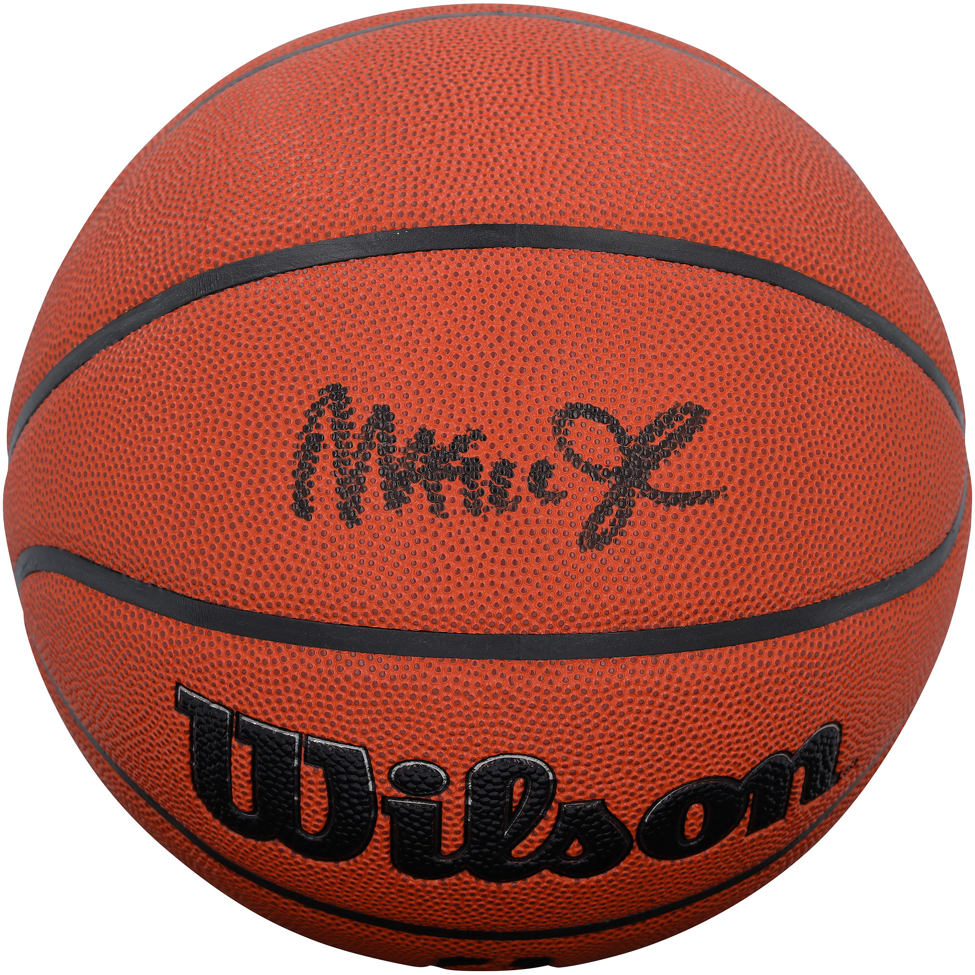 Magic Johnson Los Angeles Lakers Autographed Wilson Authentic Series Indoor/Outdoor Basketball