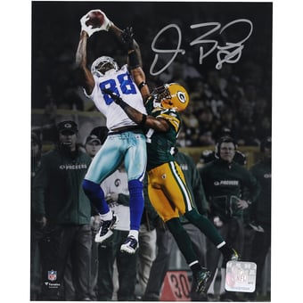 Dez Bryant Dallas Cowboys Autographed 8" x 10" Catch vs. Green Bay Packers Spotlight Photograph