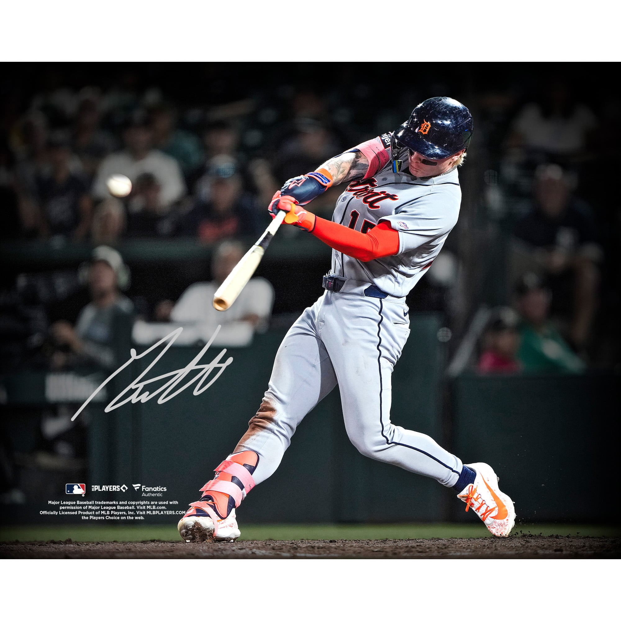 Max Clark Detroit Tigers Autographed 8" x 10" MLB Debut Photograph