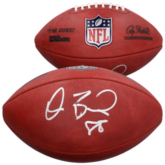 Dez Bryant Dallas Cowboys Autographed Wilson Duke Full Color Football