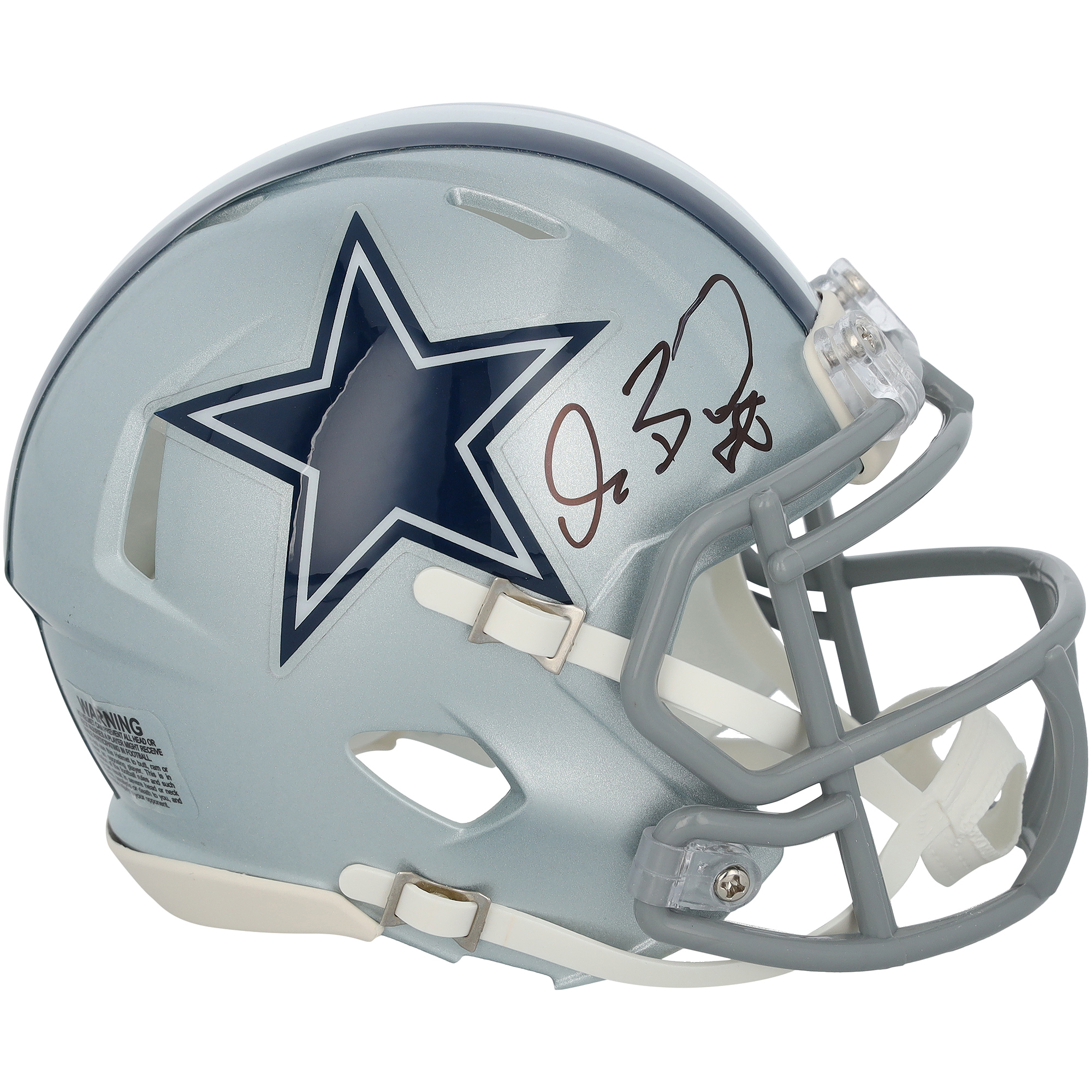 Dez Bryant Dallas Cowboys Autographed Riddell Speed Mini Helmet