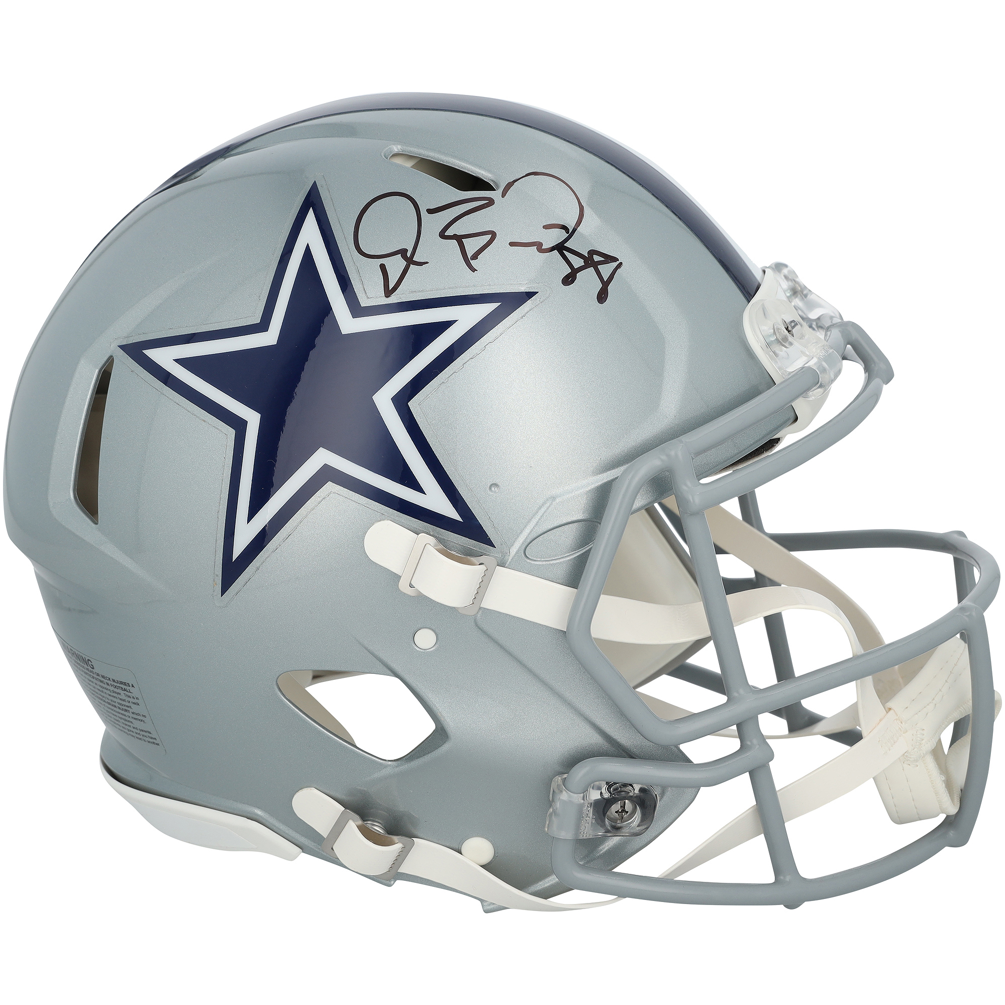 Dez Bryant Dallas Cowboys Autographed Riddell Speed Authentic Helmet