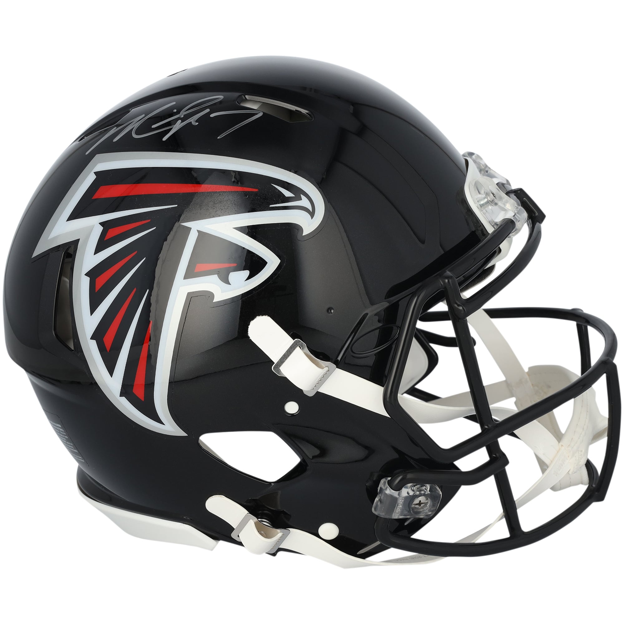 Michael Vick Atlanta Falcons Autographed Riddell 2003-2019 Throwback Speed Authentic Helmet