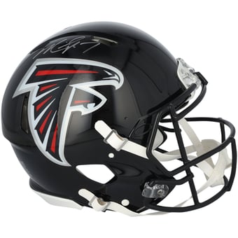 Michael Vick Atlanta Falcons Autographed Riddell 2003-2019 Throwback Speed Authentic Helmet