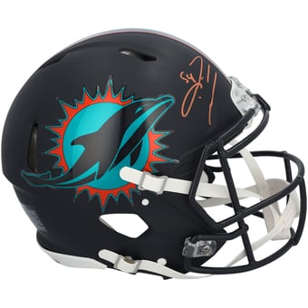 Zach Thomas Miami Dolphins Autographed Riddell Rivalry Speed Authentic Helmet