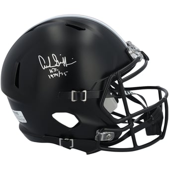 Archie Griffin Ohio State Buckeyes Autographed Riddell Satin Black Speed Replica Helmet with "HT 74-75" Inscription