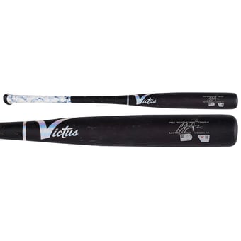 Daylen Lile Washington Nationals Game-Used Brown Victus Broken Bat vs. Kansas City Royals on June 17, 2026