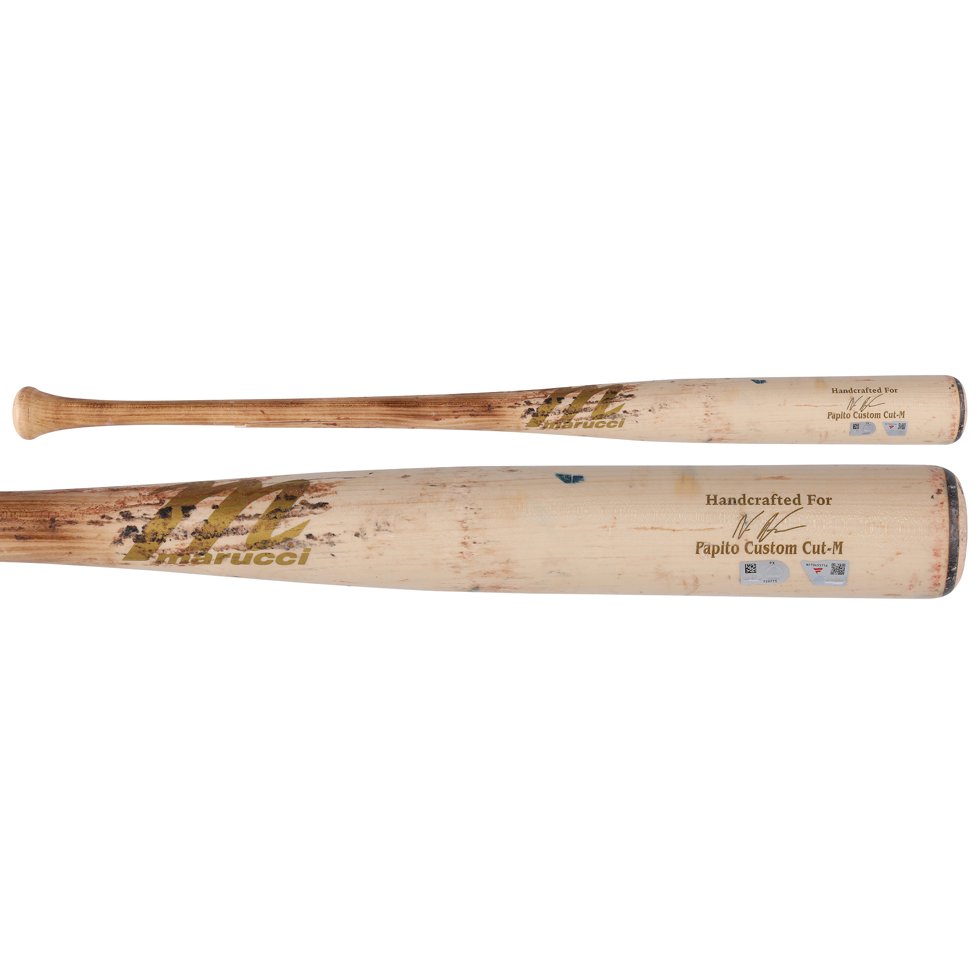 Nasim Nuñez Washington Nationals Game-Used Tan Marucci Broken Bat vs. New York Yankees on July 12, 2026