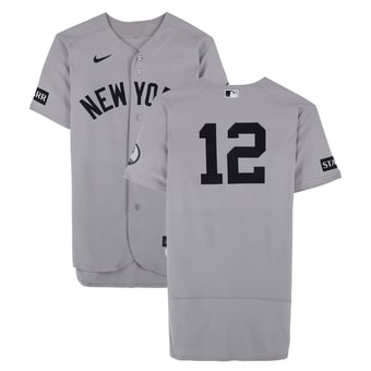 Trent Grisham New York Yankees Game-Used #12 Gray Nike Jersey vs. Washington Nationals on July 12, 2026