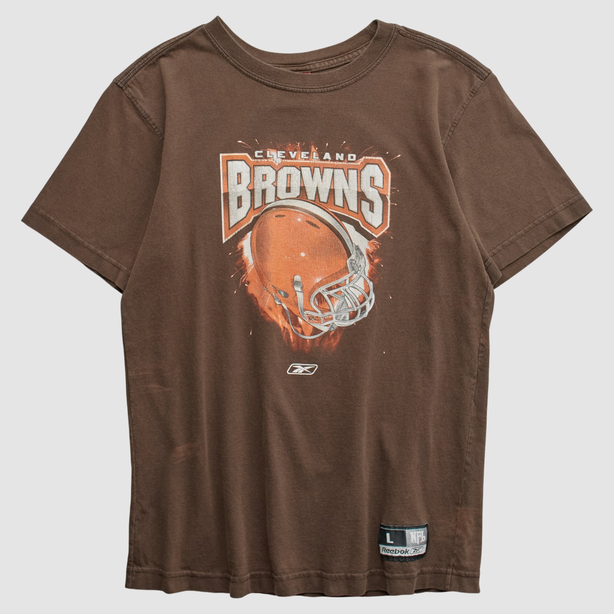 Cleveland Browns NFL 2000s T-shirt - Brown - XS by Fanatics Real Vintage