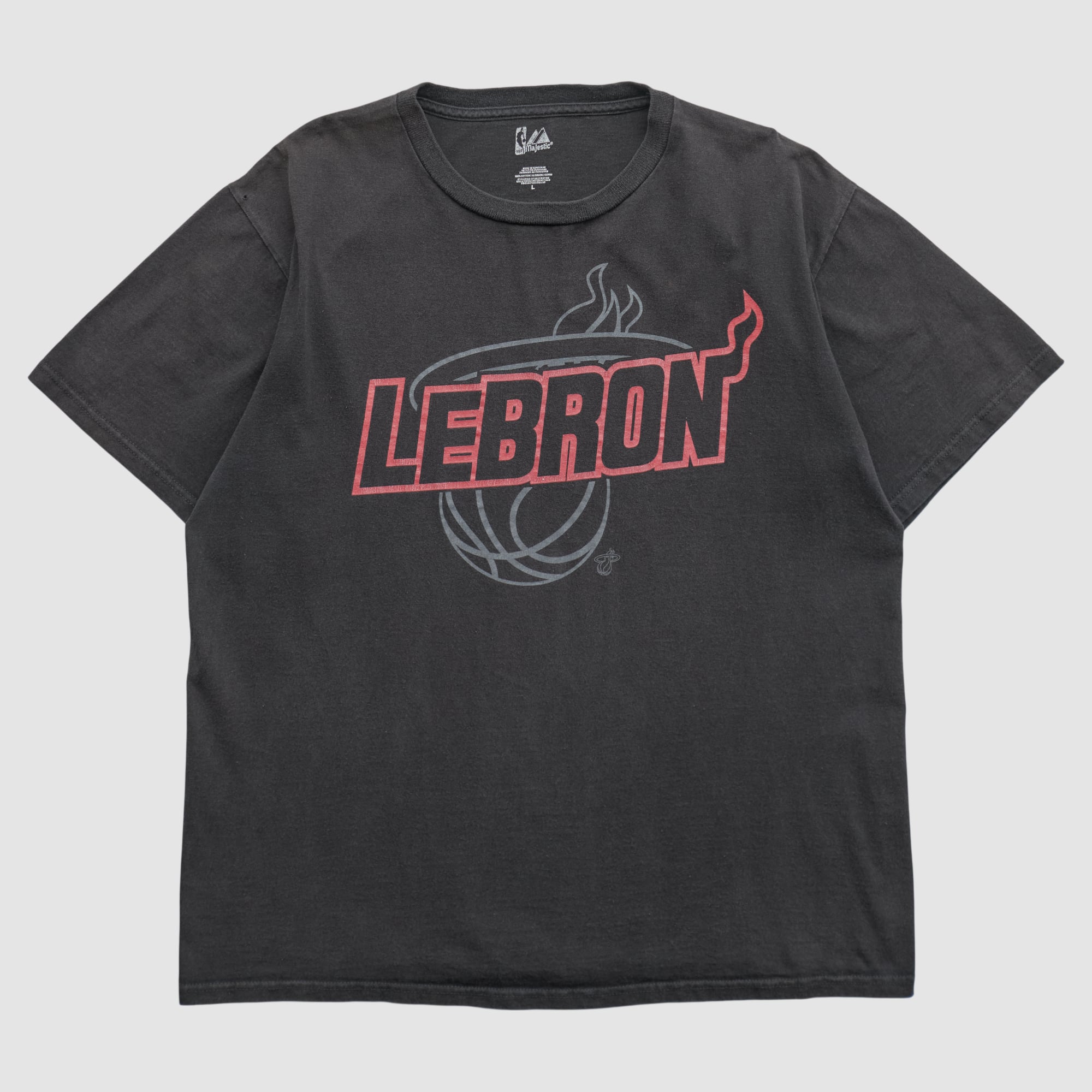 Lebron James Majestic 2010s T-shirt - Black - L by Fanatics Real Vintage