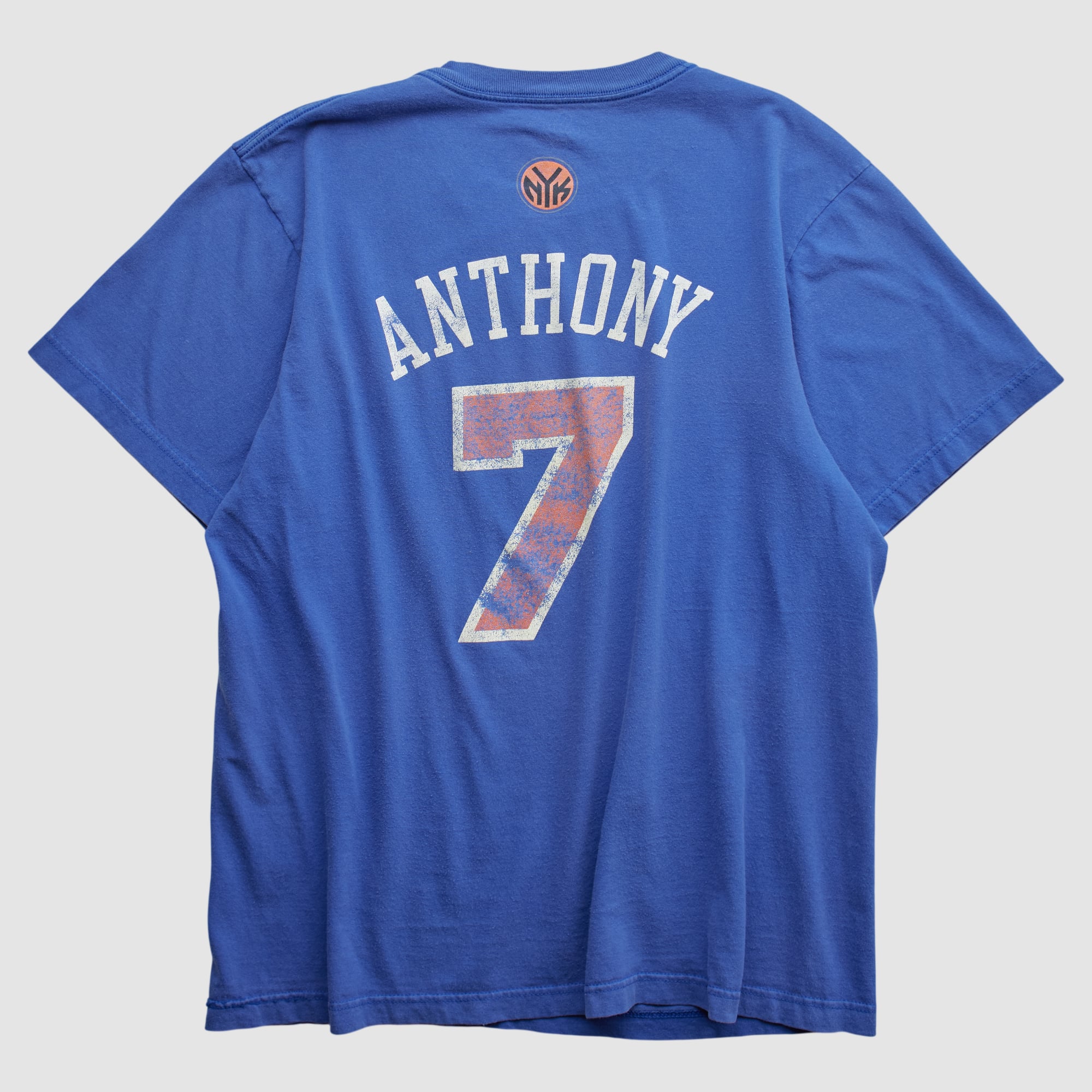 New York Knicks Adidas 2010s T-shirt - Blue - S by Fanatics Real Vintage