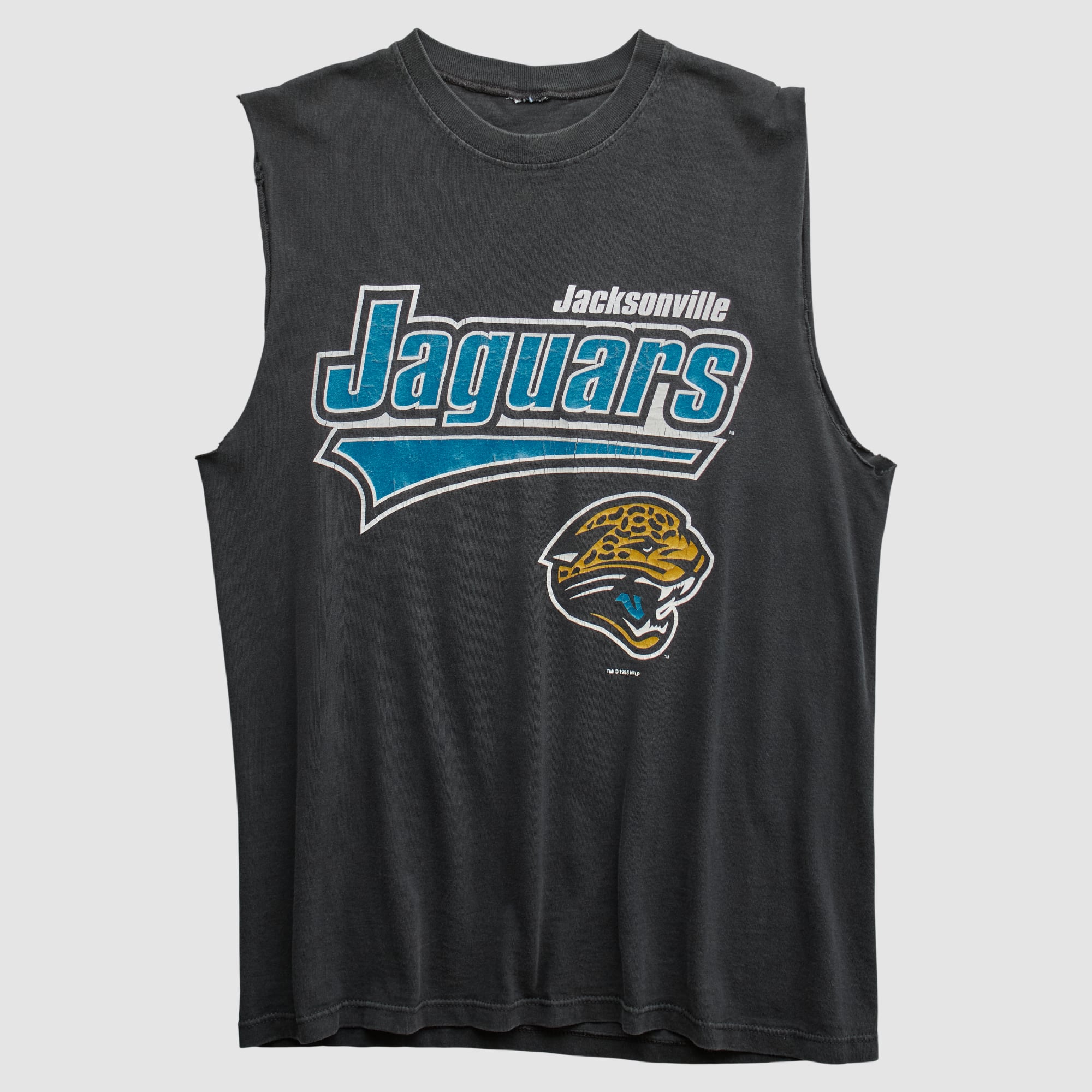Jacksonville Jaguars 1995 Tank - Black - S by Fanatics Real Vintage