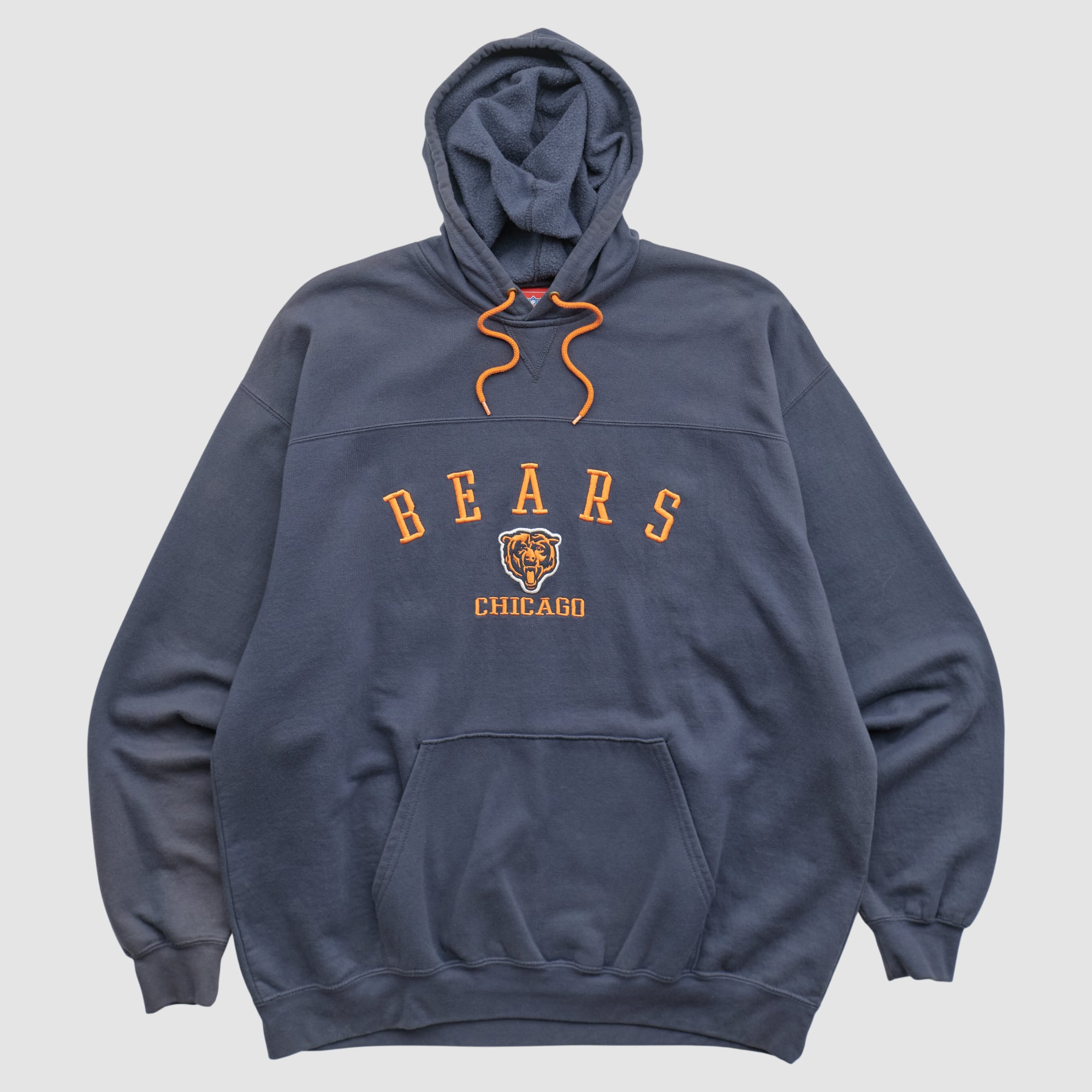 Chicago Bears NFL 2000s Hooded Pullover Sweatshirt - Navy - 2XL by Fanatics Real Vintage