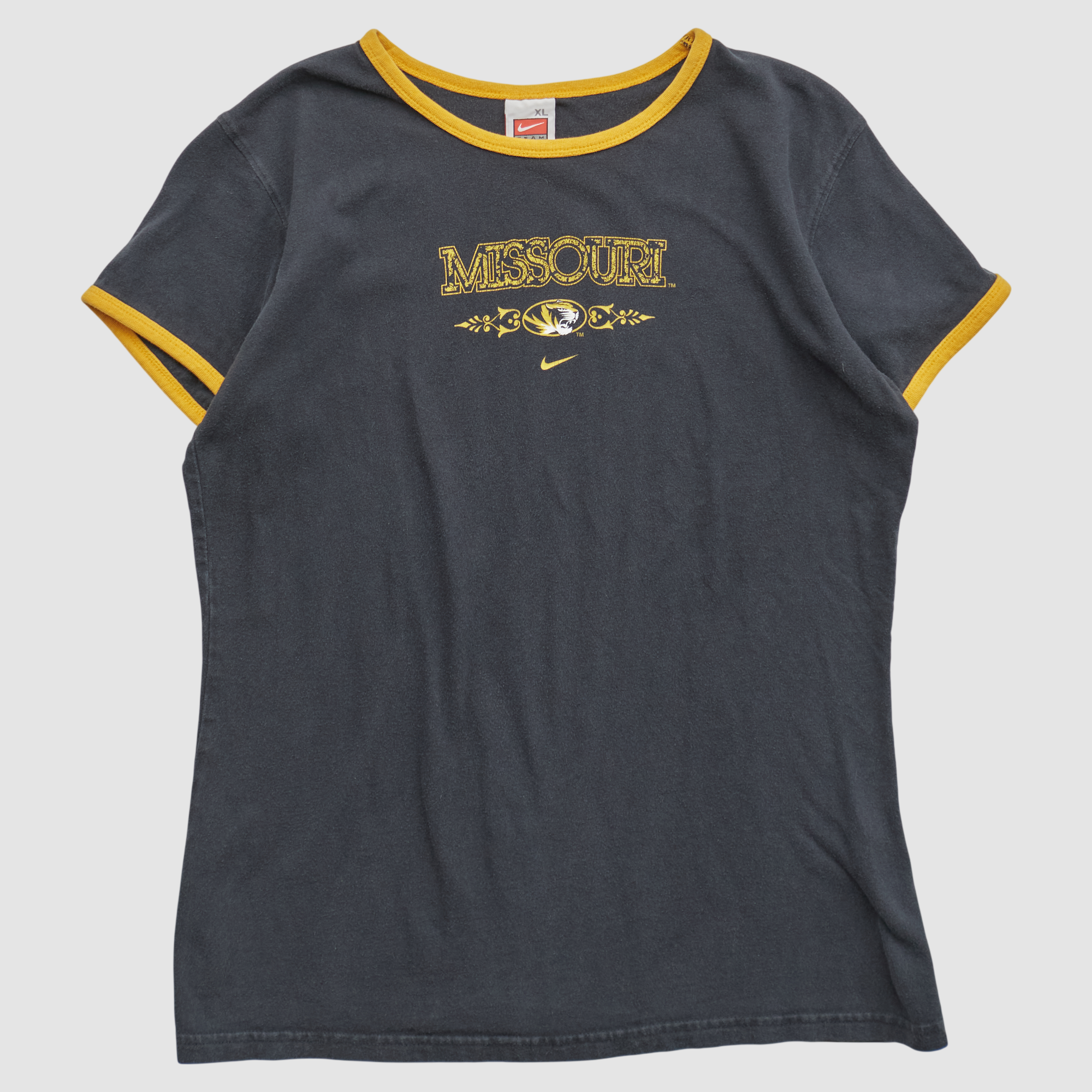 Missouri Tigers Nike 2000s T-shirt - Black - L by Fanatics Real Vintage