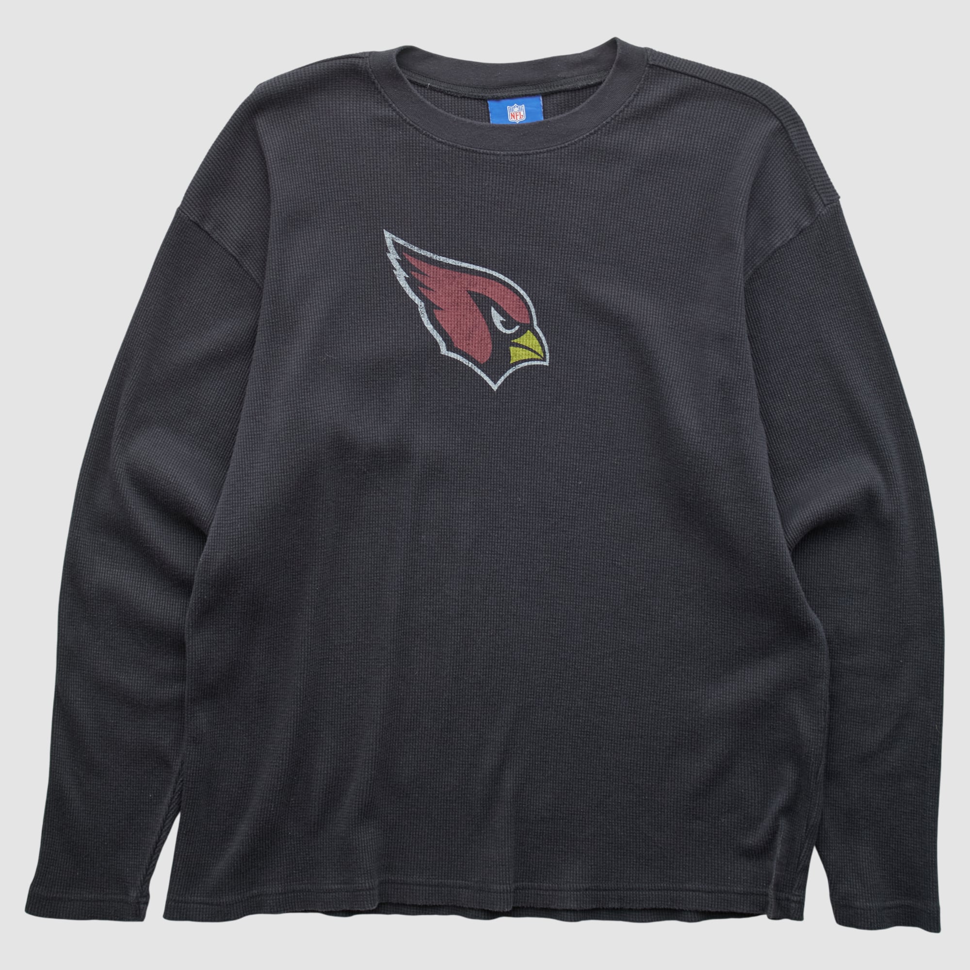 Arizona Cardinals Reebok 2000s Long Sleeve Top - Black - 2XL by Fanatics Real Vintage