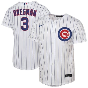 Youth Nike Alex Bregman White Chicago Cubs Home Replica Jersey
