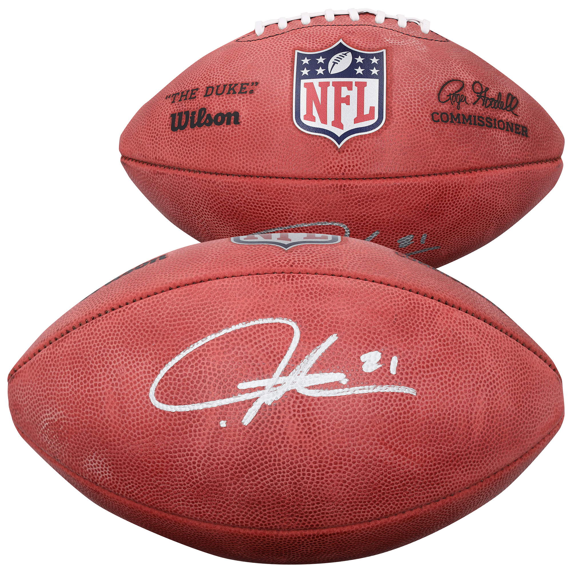 LaDainian Tomlinson San Diego Chargers Autographed Wilson Duke Full Color Football