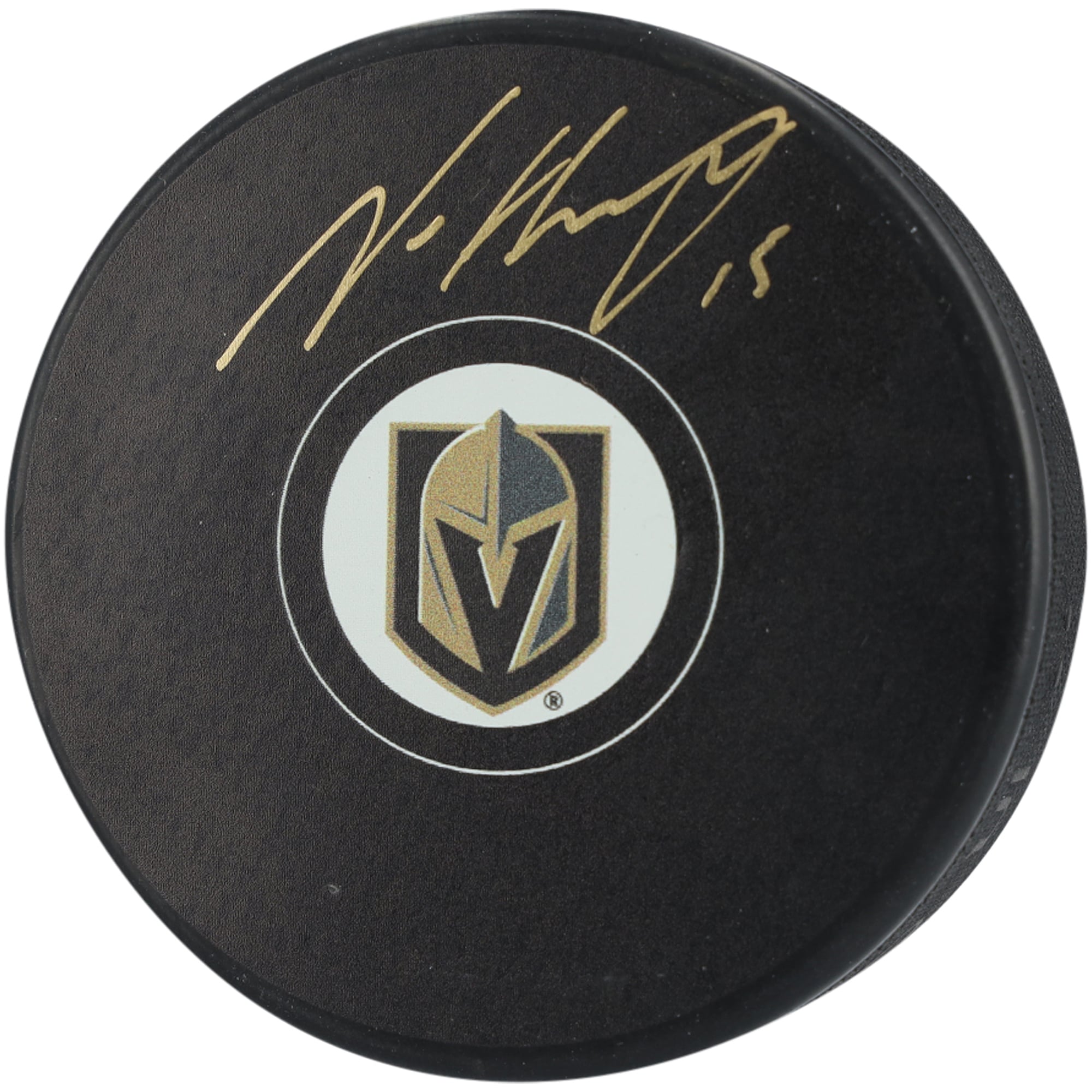 Noah Hanifin Vegas Golden Knights Autographed Hockey Puck