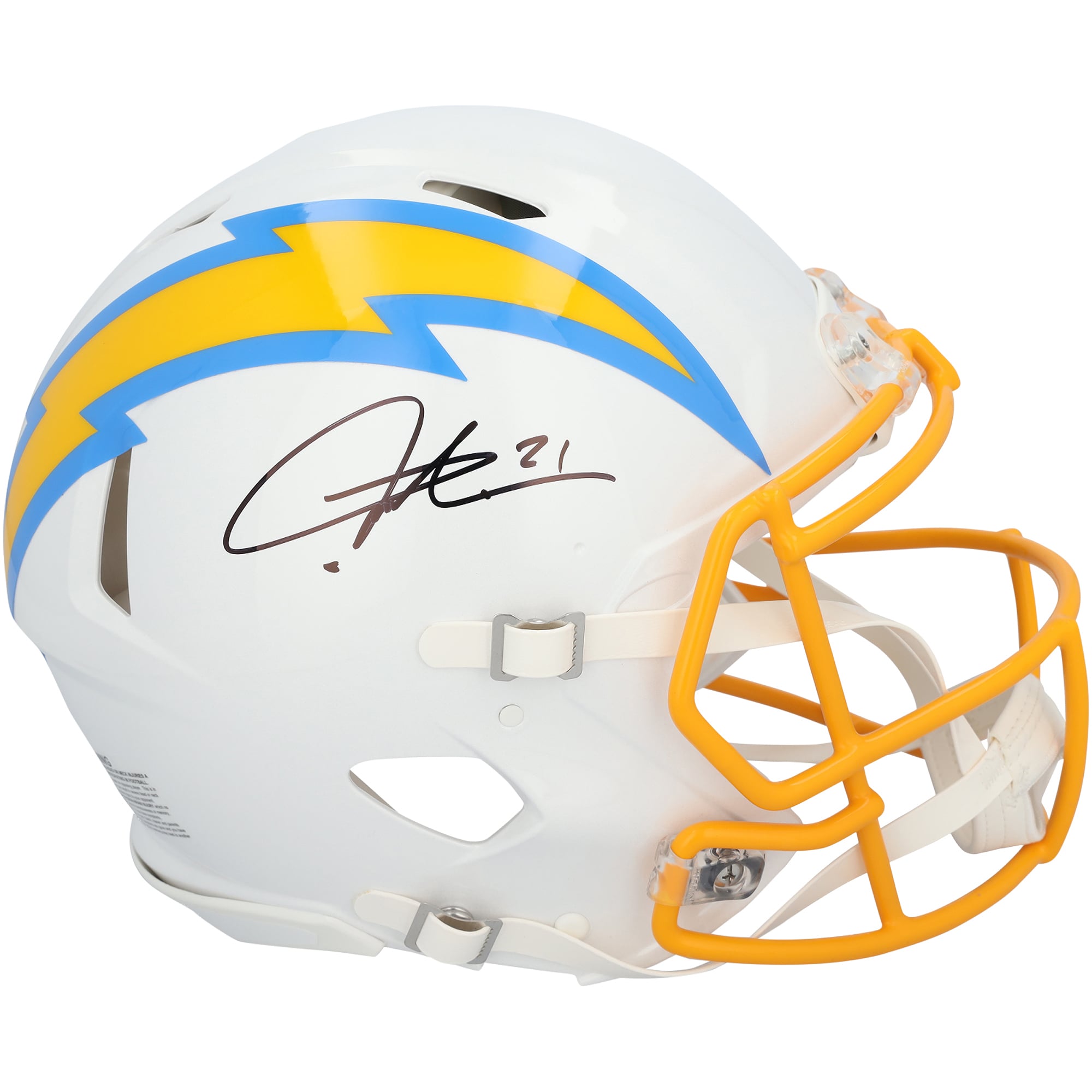 LaDainian Tomlinson San Diego Chargers Autographed Riddell 2020 Speed Authentic Helmet