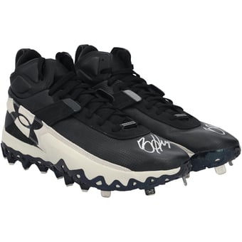 Bryce Harper Philadelphia Phillies Autographed Player-Issued Black Under Armour Cleats from the 2026 MLB Season