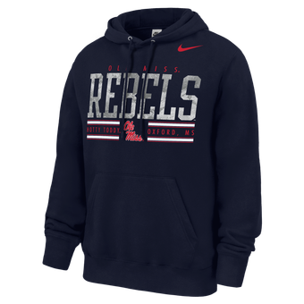 Men's Nike Navy Ole Miss Rebels x Realtree Club Fleece Hoodie