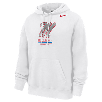 Men's Nike White Ole Miss Rebels x Realtree Club Fleece Hoodie