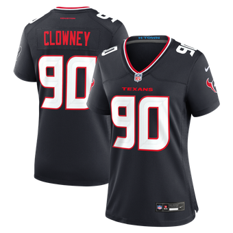 Women's Nike Jadeveon Clowney Navy Houston Texans Team Game Jersey