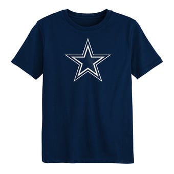 Preschool Outerstuff  Navy Dallas Cowboys Primary Logo T-Shirt
