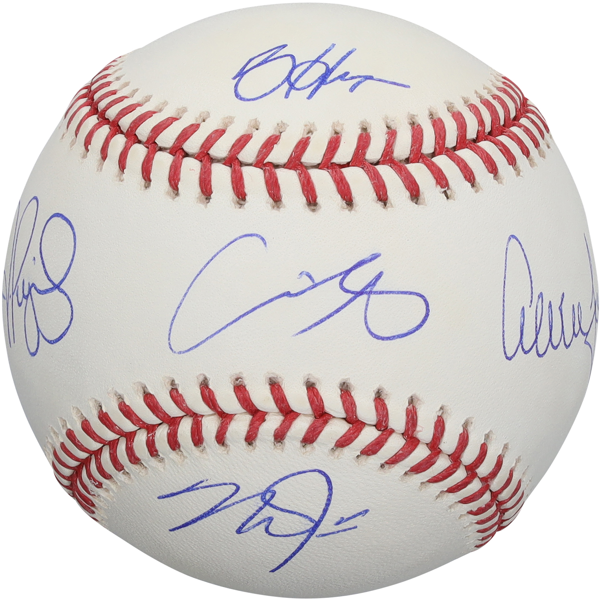 Shohei Ohtani, Aaron Judge, Albert Pujols, Mike Trout & Bryce Harper Autographed Multiple MLB League MVP Winners Baseball
