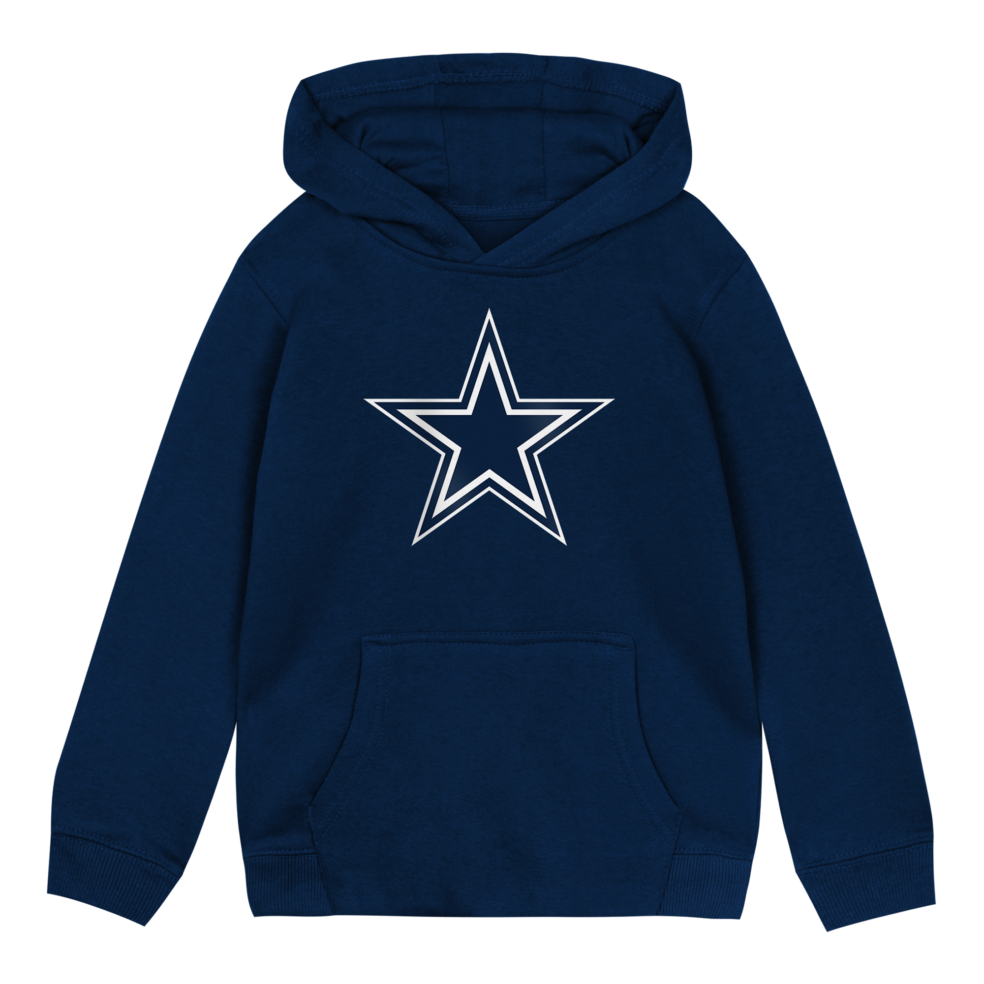 Outerstuff Toddler Navy Dallas Cowboys Primary Logo Fleece Pullover Hoodie - Navy