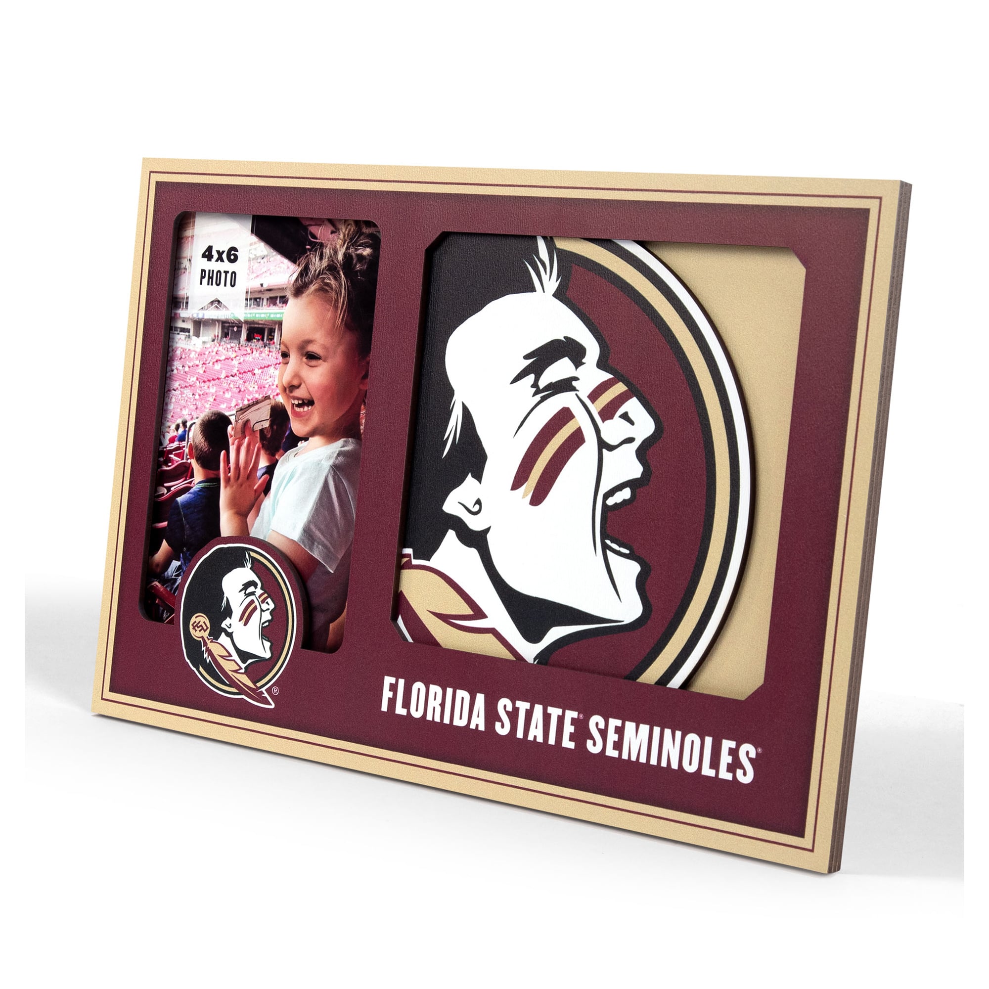 IDNA Florida State Seminoles 3D Logo Series Picture Frame