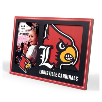 IDNA Louisville Cardinals 3D Logo Series Picture Frame