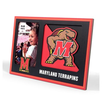 IDNA Maryland Terrapins 3D Logo Series Picture Frame