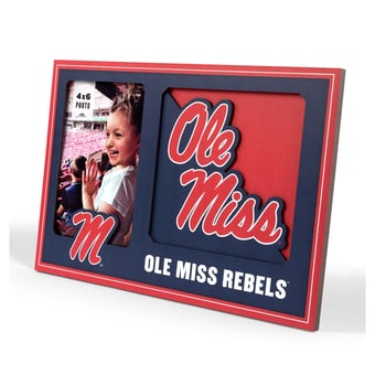 IDNA Ole Miss Rebels 3D Logo Series Picture Frame
