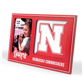 IDNA Nebraska Huskers 3D Logo Series Picture Frame