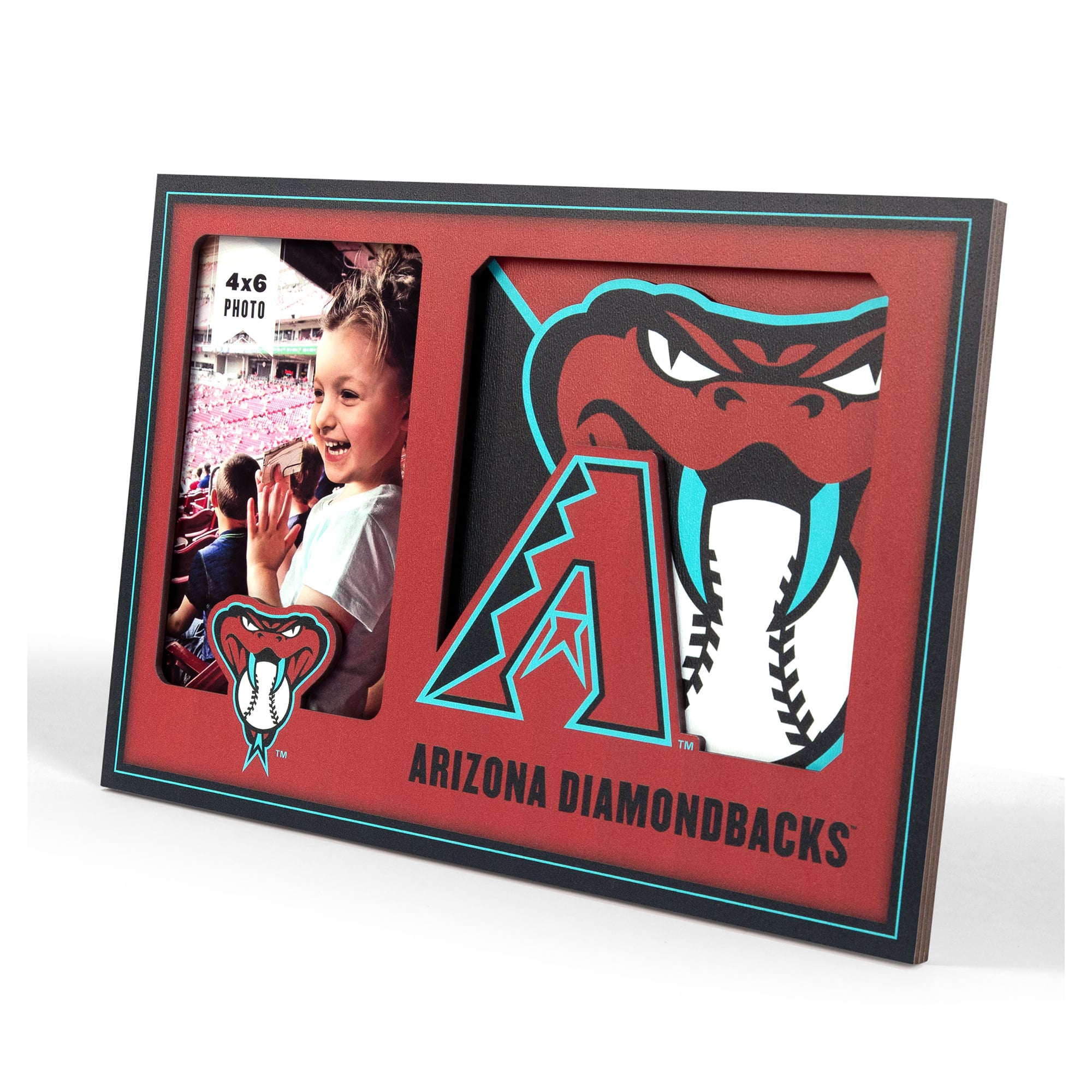 IDNA Arizona Diamondbacks 3D Logo Series Picture Frame