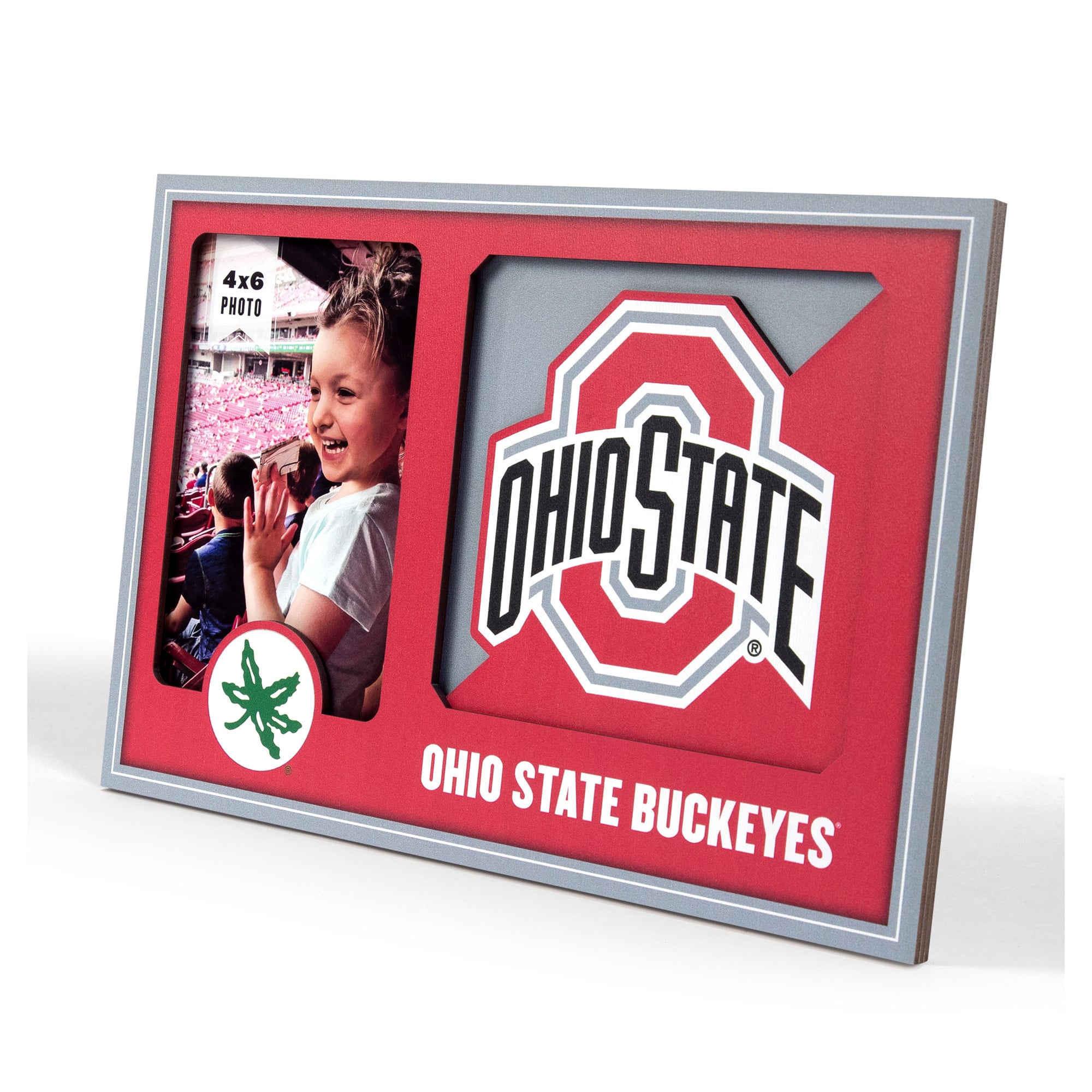 IDNA Ohio State Buckeyes 3D Logo Series Picture Frame