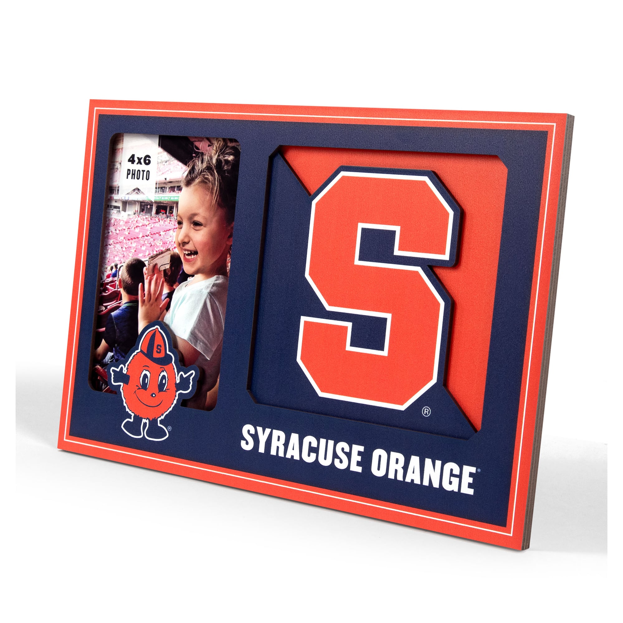 IDNA Syracuse Orange 3D Logo Series Picture Frame