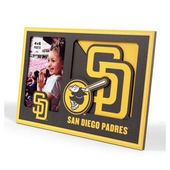 IDNA San Diego Padres 3D Logo Series Picture Frame