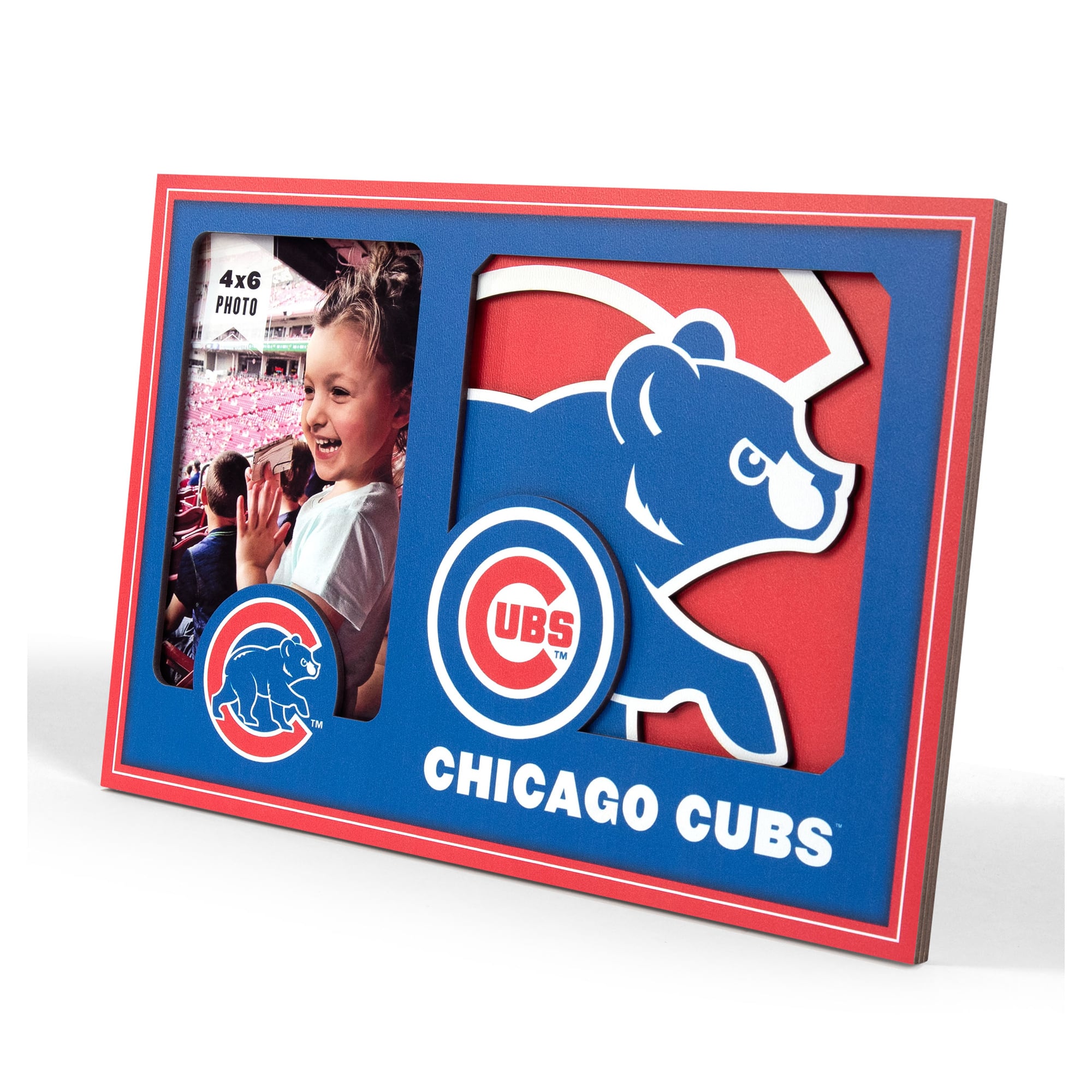 IDNA Chicago Cubs 3D Logo Series Picture Frame