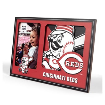 IDNA Cincinnati Reds 3D Logo Series Picture Frame