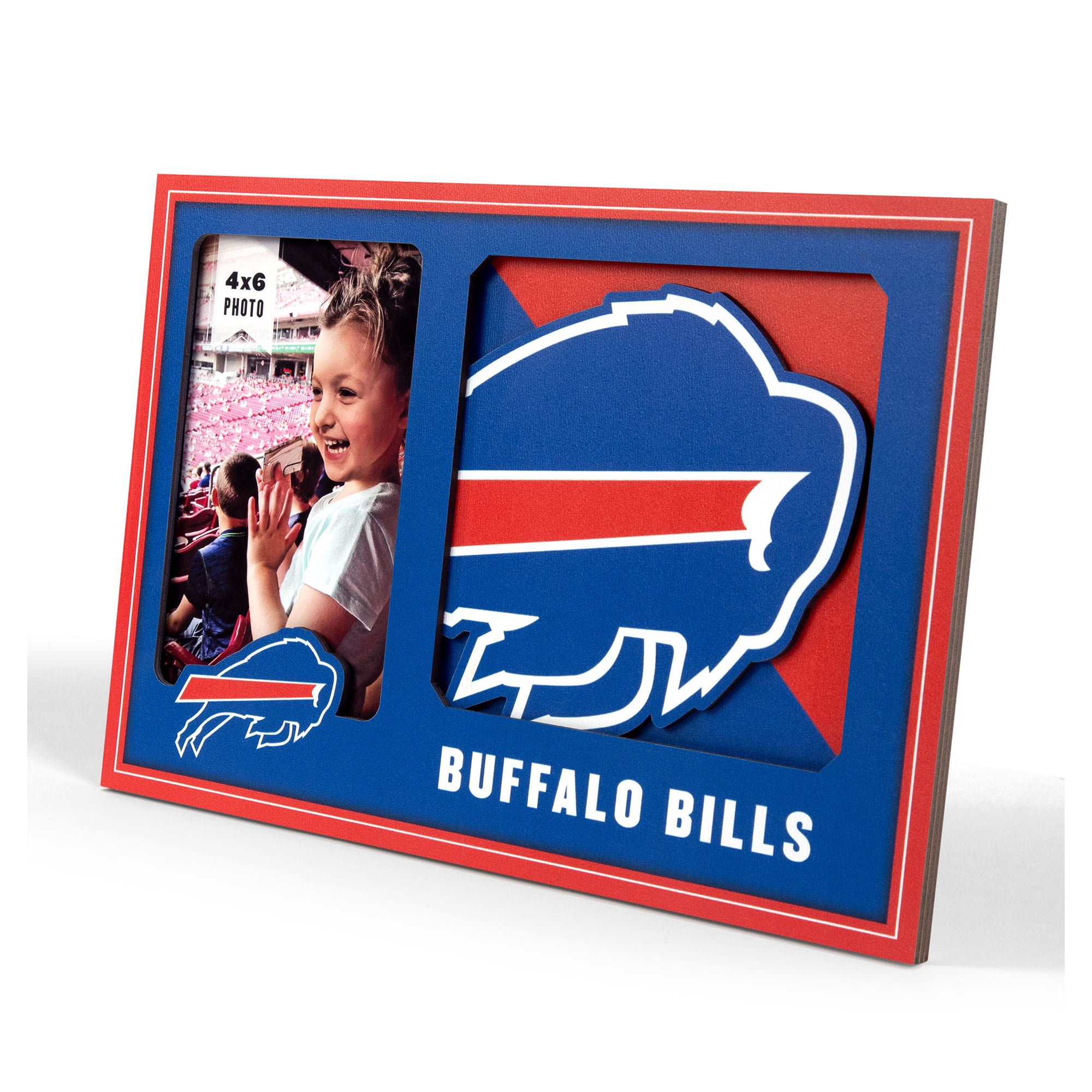 IDNA Buffalo Bills 3D Logo Series Picture Frame