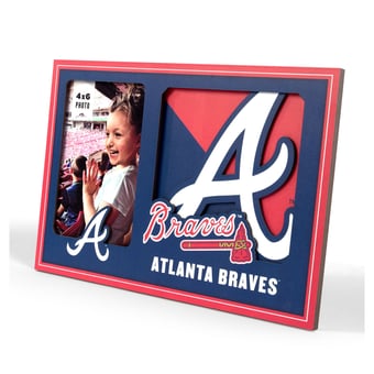 IDNA Atlanta Braves 3D Logo Series Picture Frame
